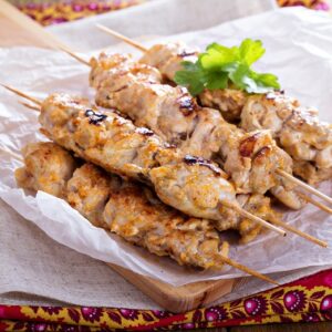 Chicken Onion Kebab